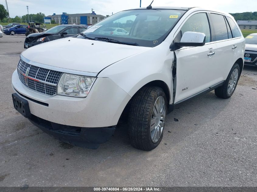 2009 Lincoln Mkx VIN: 2LMDU88C79BJ10994 Lot: 39740804