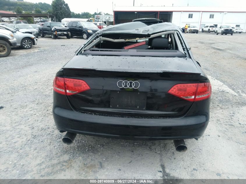 2012 Audi A4 2.0T Premium VIN: WAUHFAFLXCN018339 Lot: 39740809