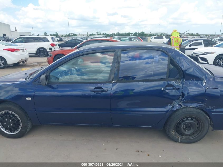 2002 Mitsubishi Lancer Es VIN: JA3AJ26E02U026625 Lot: 39740823