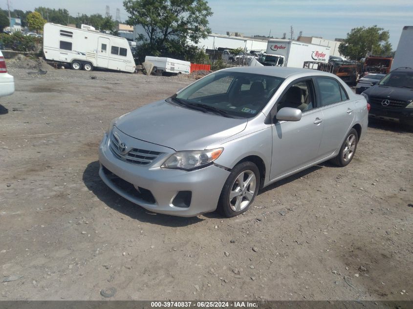 2013 Toyota Corolla Le VIN: 5YFBU4EE1DP130616 Lot: 39740837