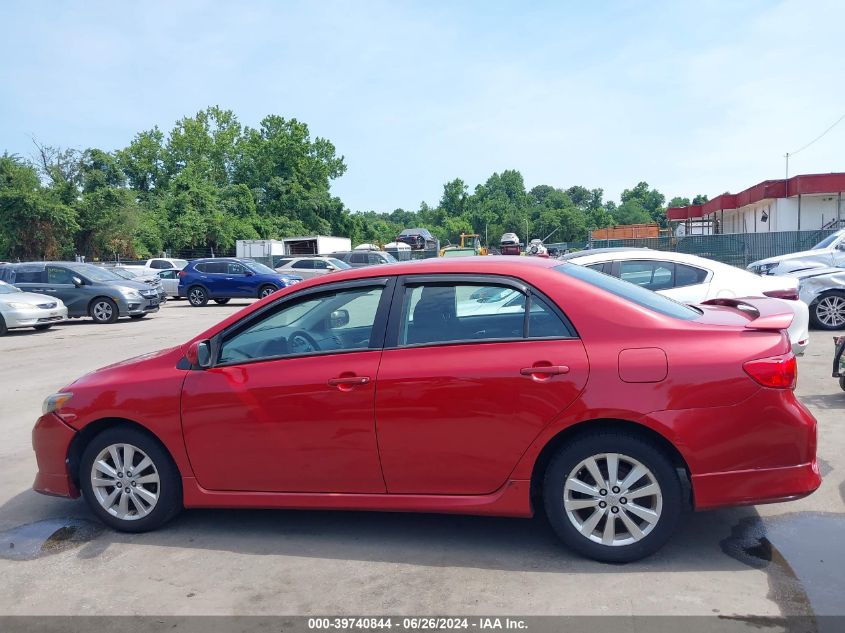 2010 Toyota Corolla S VIN: 2T1BU4EE1AC476094 Lot: 39740844