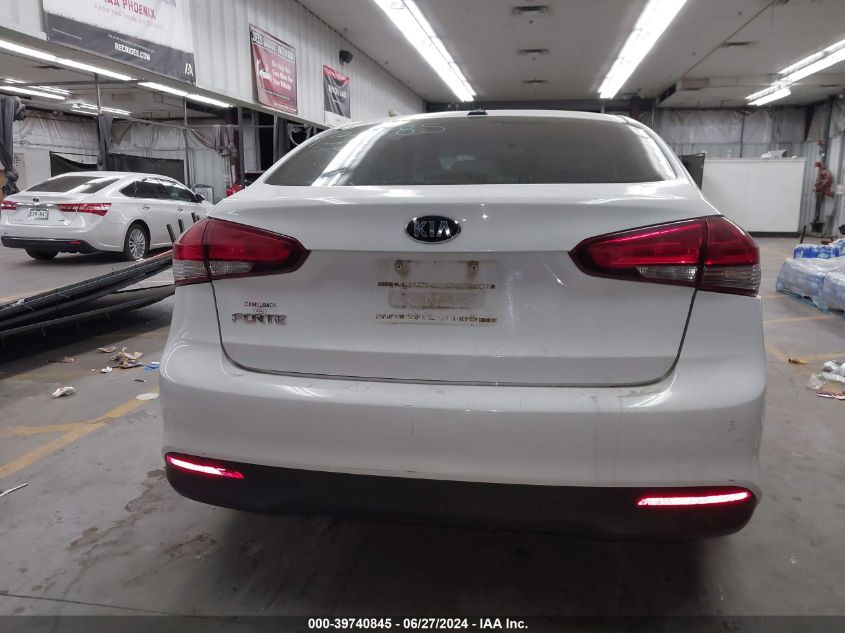 2017 Kia Forte Lx VIN: 3KPFK4A77HE154165 Lot: 39740845