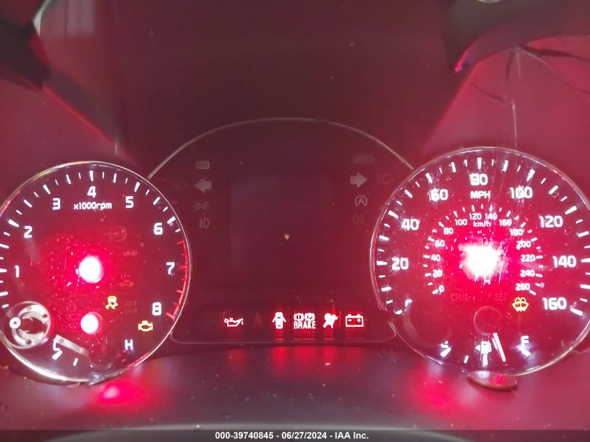 2017 Kia Forte Lx VIN: 3KPFK4A77HE154165 Lot: 39740845