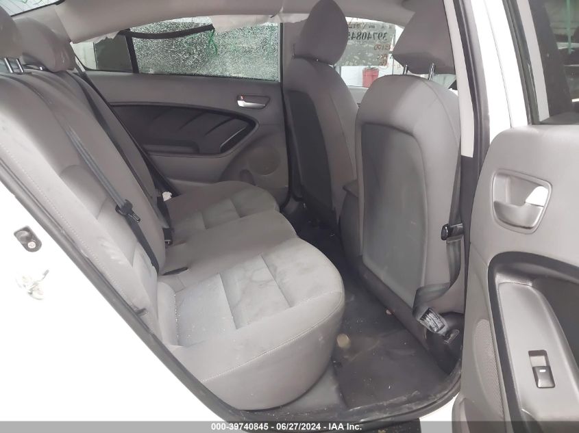 2017 Kia Forte Lx VIN: 3KPFK4A77HE154165 Lot: 39740845