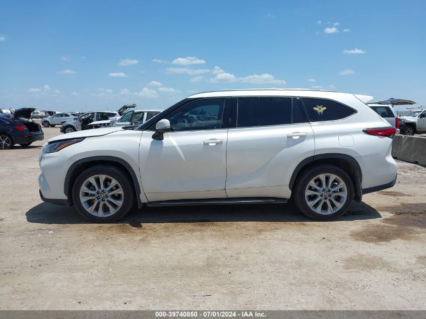 2020 Toyota Highlander Limited VIN: 5TDYZRAH1LS000138 Lot: 39740850