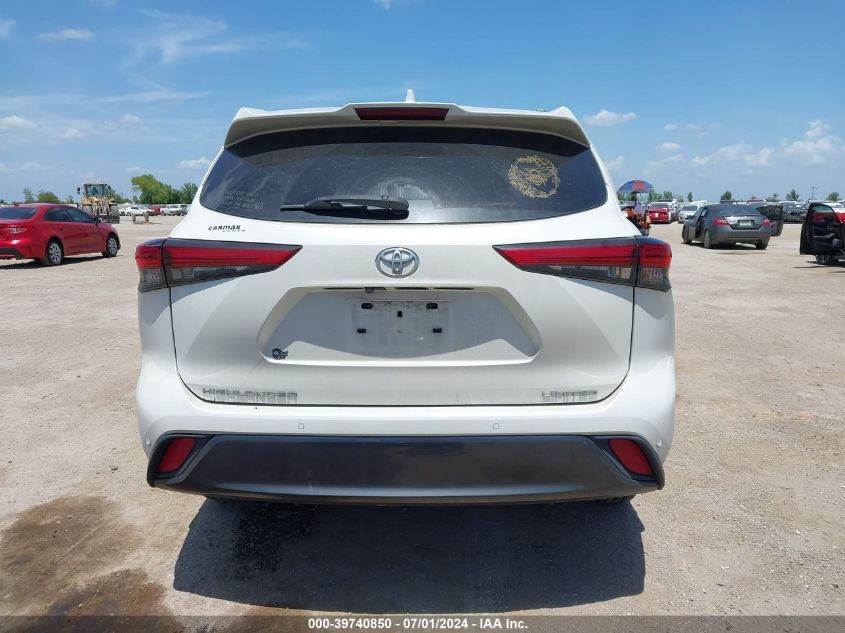 2020 Toyota Highlander Limited VIN: 5TDYZRAH1LS000138 Lot: 39740850