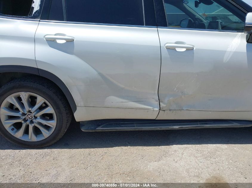 2020 Toyota Highlander Limited VIN: 5TDYZRAH1LS000138 Lot: 39740850