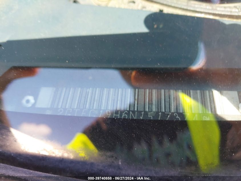 1992 GMC Sierra C1500 VIN: 2GTEC19H6N1517374 Lot: 39740858