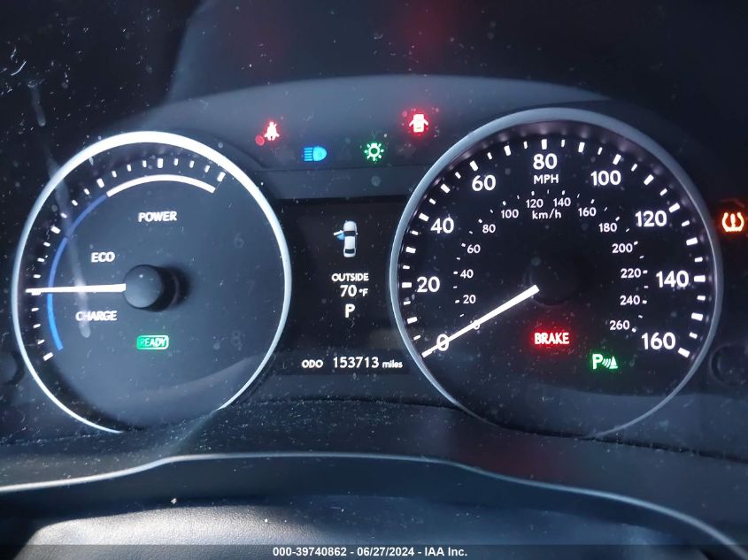 2014 Lexus Es 300H VIN: JTHBW1GG1E2073050 Lot: 39740862