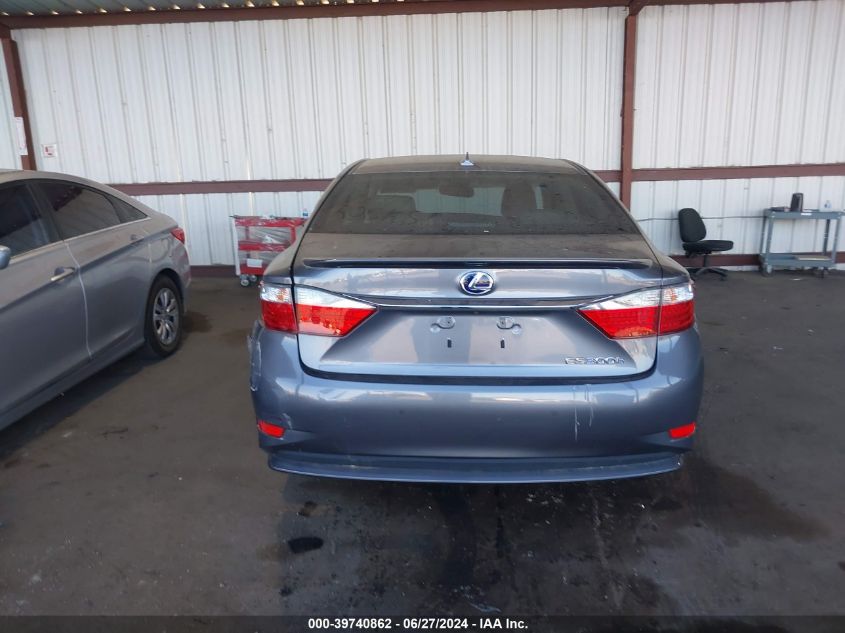 2014 Lexus Es 300H VIN: JTHBW1GG1E2073050 Lot: 39740862