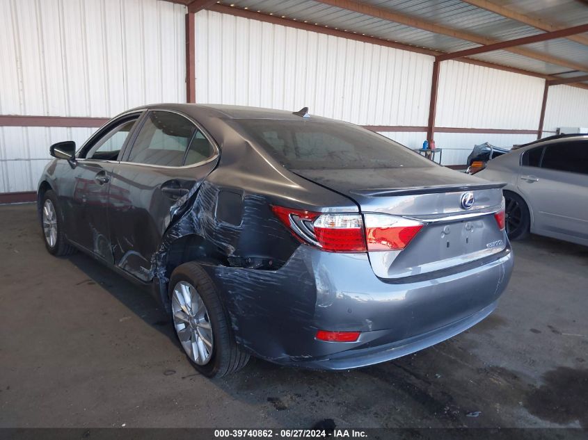 2014 Lexus Es 300H VIN: JTHBW1GG1E2073050 Lot: 39740862