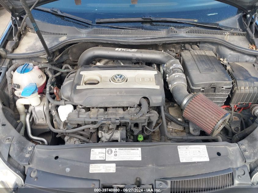 2012 Volkswagen Gti VIN: WVWFD7AJ8CW211110 Lot: 39740880