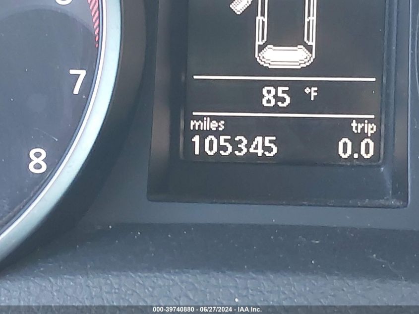 2012 Volkswagen Gti VIN: WVWFD7AJ8CW211110 Lot: 39740880