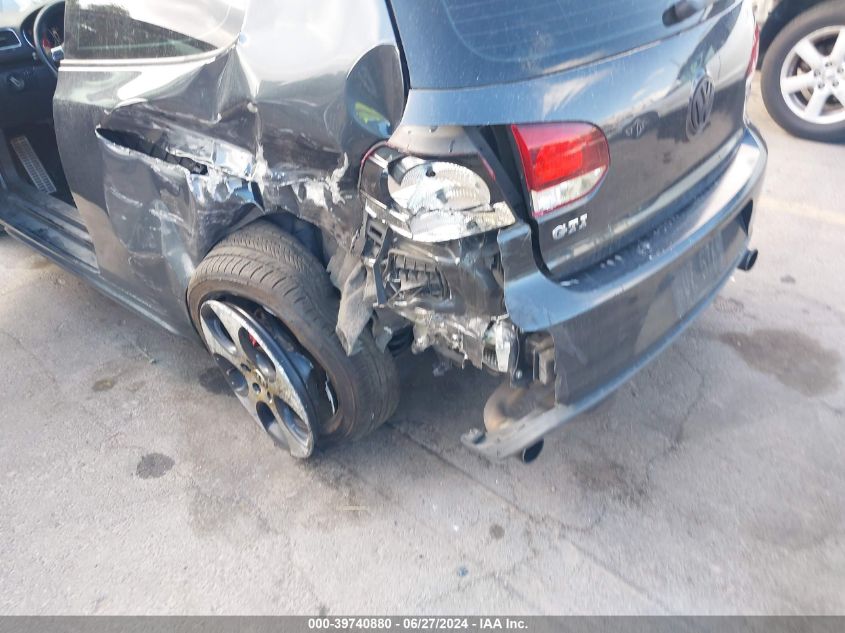 2012 Volkswagen Gti VIN: WVWFD7AJ8CW211110 Lot: 39740880