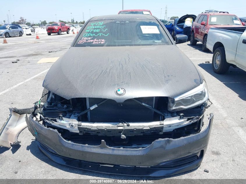 2017 BMW 530I VIN: WBAJA5C33HG896461 Lot: 39740887