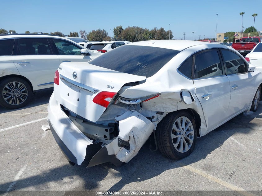 2018 Nissan Sentra Sv VIN: 3N1AB7AP8JY347377 Lot: 39740895