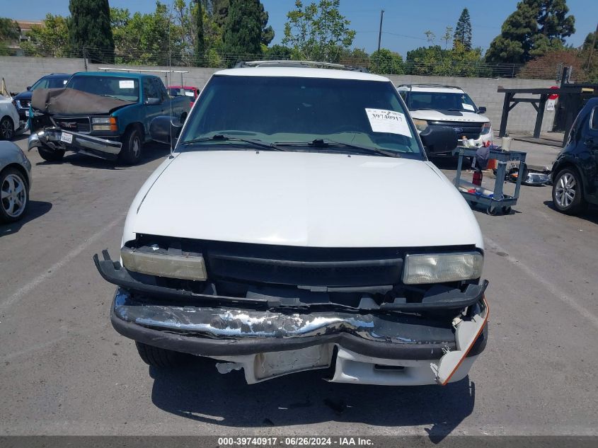 2000 Chevrolet Blazer Ls VIN: 1GNCS13W0Y2380574 Lot: 39740917