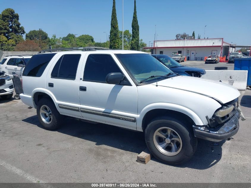 2000 Chevrolet Blazer Ls VIN: 1GNCS13W0Y2380574 Lot: 39740917