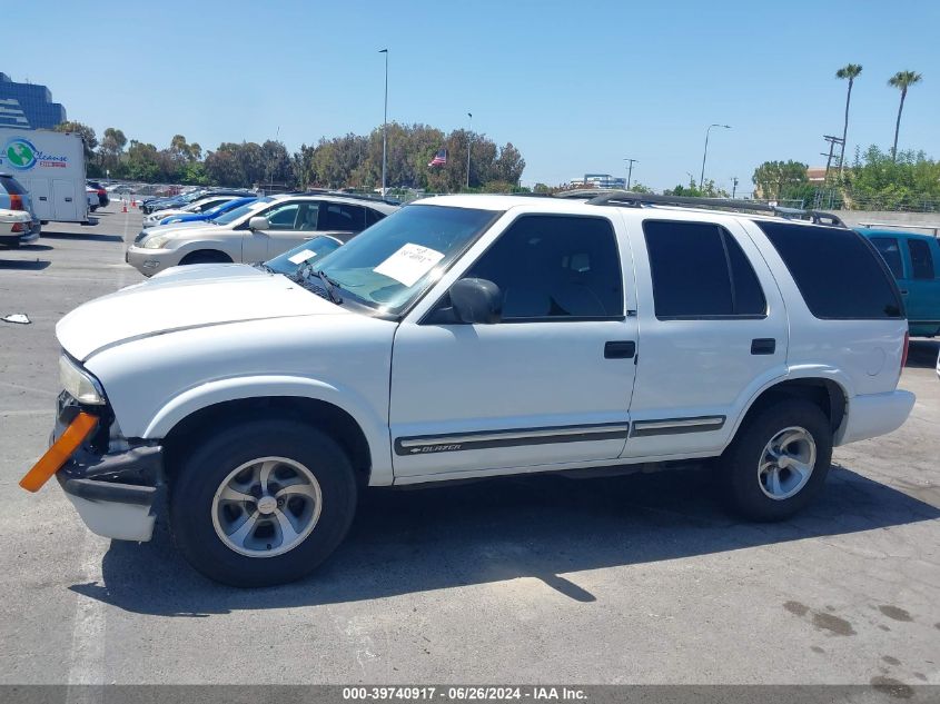 2000 Chevrolet Blazer Ls VIN: 1GNCS13W0Y2380574 Lot: 39740917