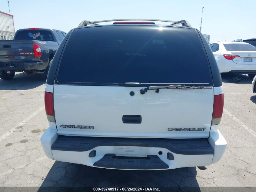 2000 Chevrolet Blazer Ls VIN: 1GNCS13W0Y2380574 Lot: 39740917