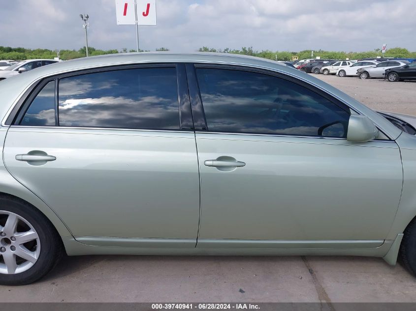 2007 Toyota Avalon Xl VIN: 4T1BK36BX7U218409 Lot: 39740941