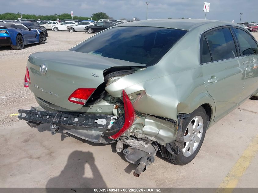 2007 Toyota Avalon Xl VIN: 4T1BK36BX7U218409 Lot: 39740941