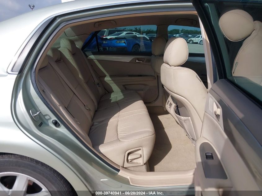 2007 Toyota Avalon Xl VIN: 4T1BK36BX7U218409 Lot: 39740941