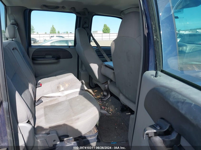 2005 Ford F-250 Lariat/Xl/Xlt VIN: 1FTSW20P75EB51637 Lot: 39741031