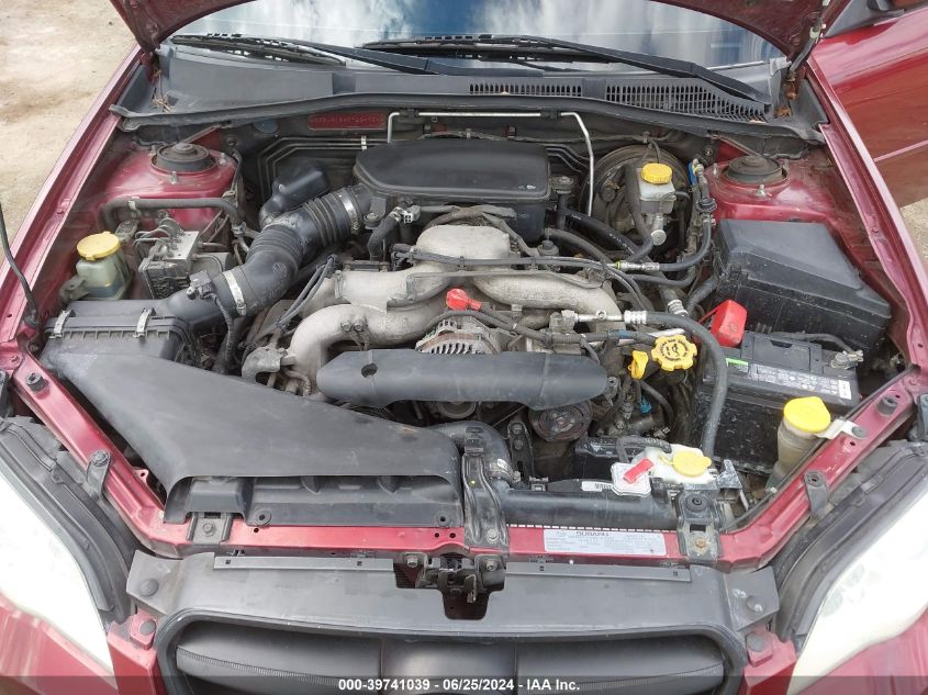 2009 Subaru Legacy 2.5I VIN: 4S3BL616497234734 Lot: 39741039