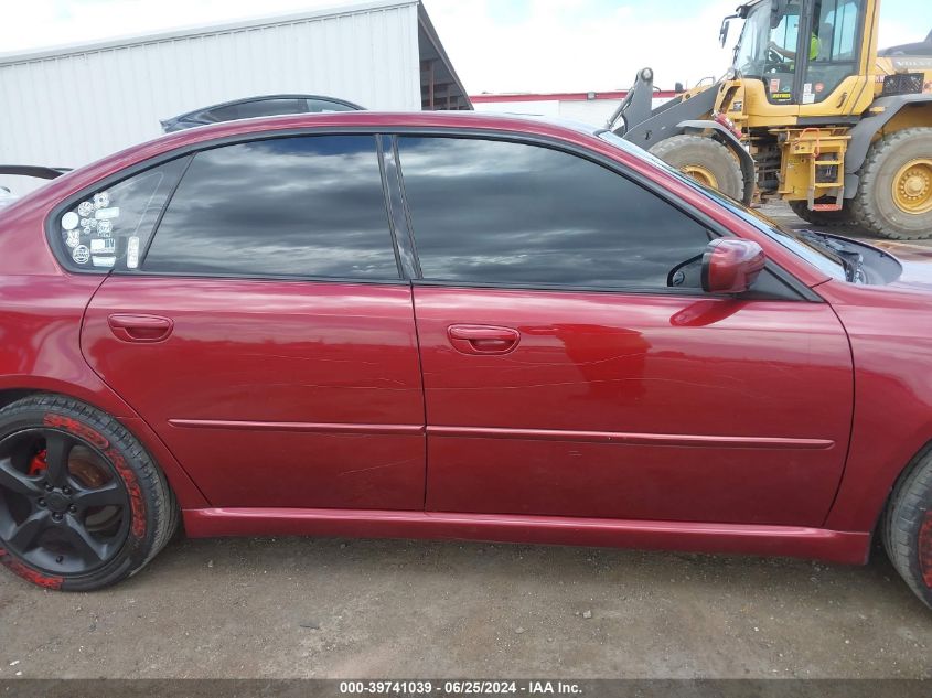 2009 Subaru Legacy 2.5I VIN: 4S3BL616497234734 Lot: 39741039