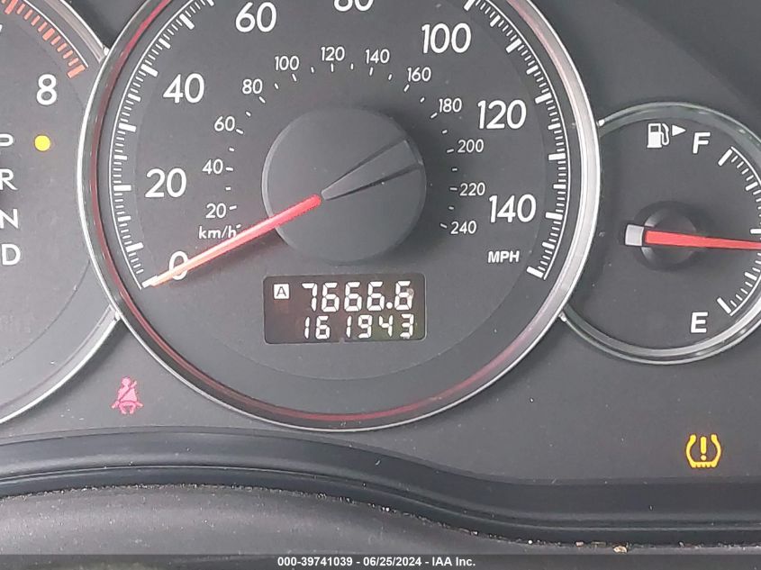 2009 Subaru Legacy 2.5I VIN: 4S3BL616497234734 Lot: 39741039