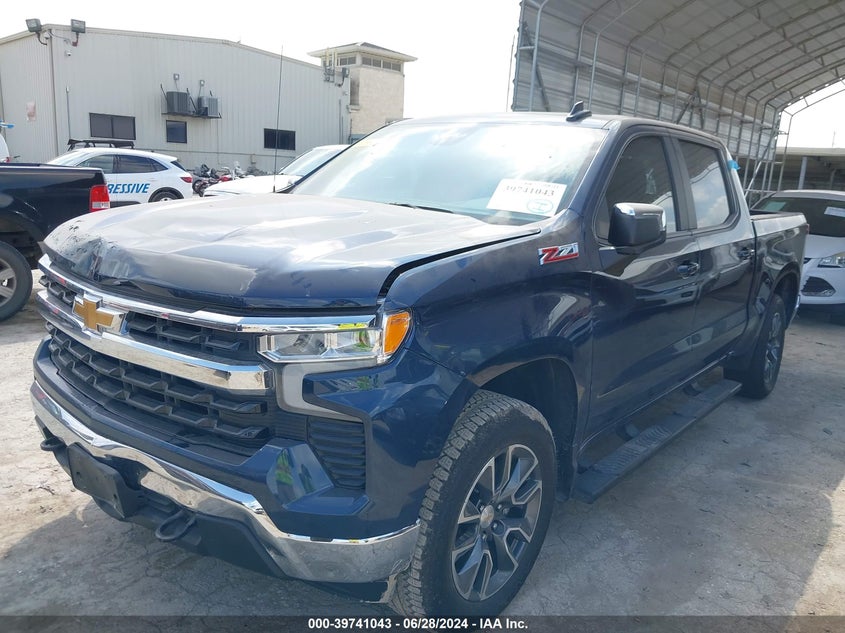 2022 CHEVROLET SILVERADO 1500 5.3L V-8 DI, VVT, 35(VIN: 3GCUDDED0NG622139