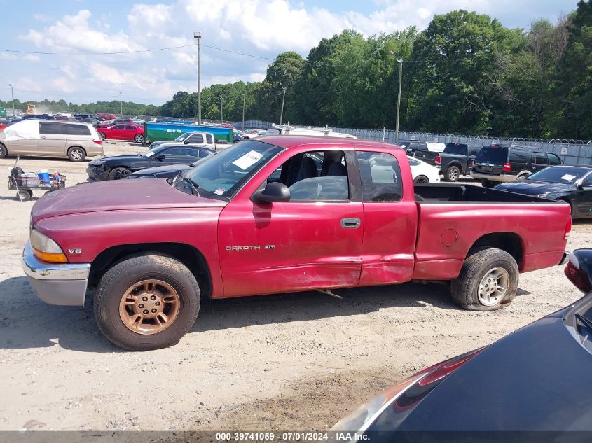 1999 Dodge Dakota Slt/Sport VIN: 1B7GL22X5XS281318 Lot: 39741059