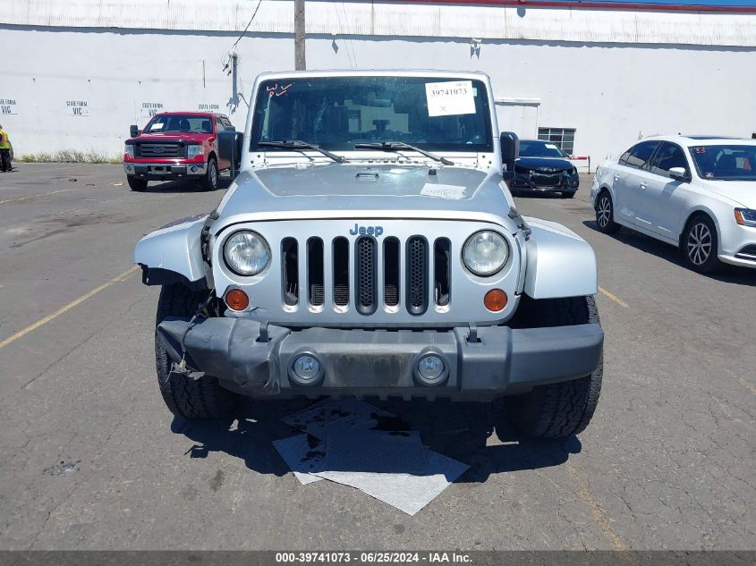 2009 Jeep Wrangler Unlimited X VIN: 1J4GA39169L769889 Lot: 39741073
