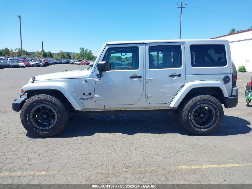 2009 Jeep Wrangler Unlimited X VIN: 1J4GA39169L769889 Lot: 39741073