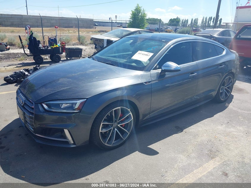 2018 Audi S5 3.0T Premium Plus VIN: WAUC4CF50JA071505 Lot: 39741083