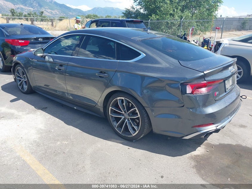 2018 Audi S5 3.0T Premium Plus VIN: WAUC4CF50JA071505 Lot: 39741083