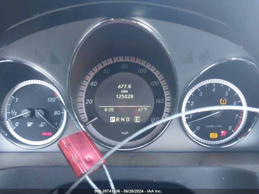 2011 Mercedes-Benz C 300 4Matic VIN: WDDGF8BB3BF645886 Lot: 39741106