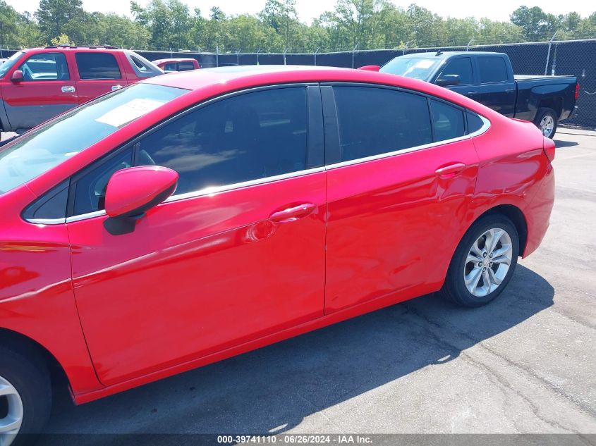 2019 Chevrolet Cruze Lt VIN: 1G1BE5SM4K7119521 Lot: 39741110