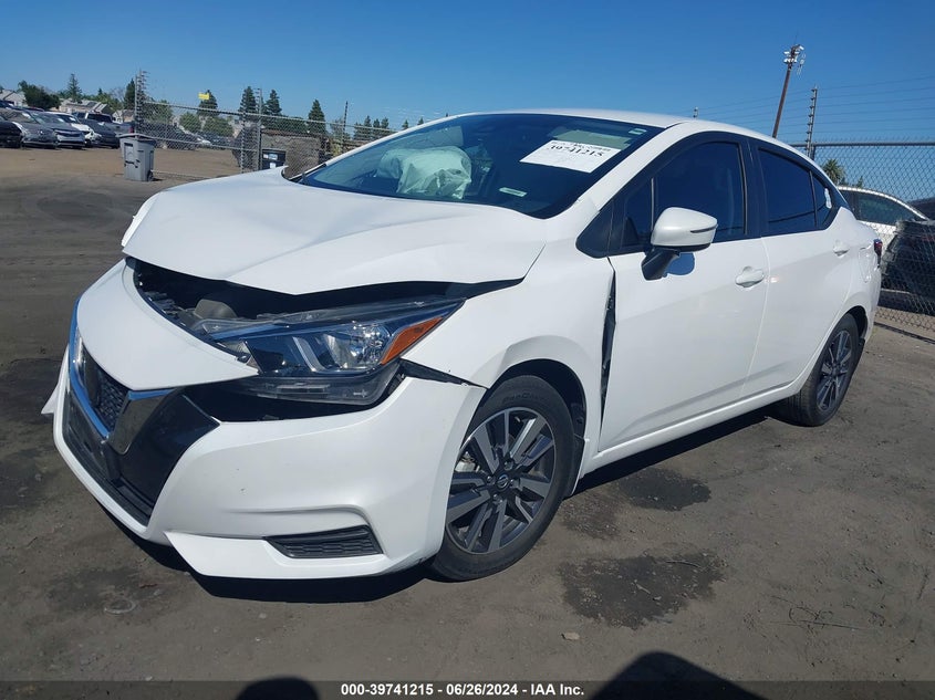 2021 Nissan Versa Sv VIN: 3N1CN8EV9ML903731 Lot: 39741215