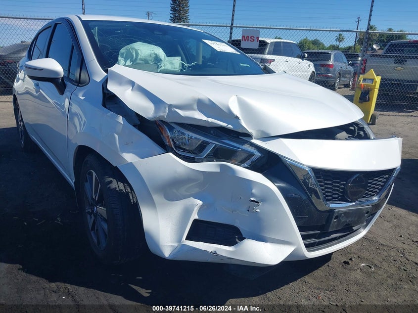 2021 Nissan Versa Sv VIN: 3N1CN8EV9ML903731 Lot: 39741215