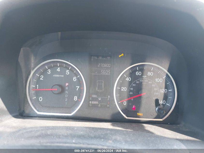 2007 Honda Cr-V Lx VIN: JHLRE38397C051467 Lot: 39741231