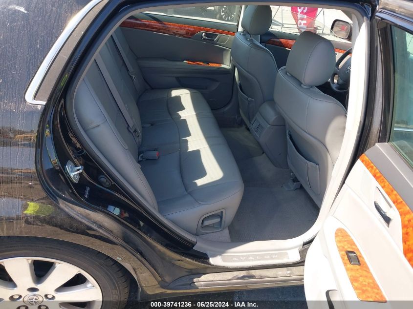 2007 Toyota Avalon Xl/Xls/Touring/Limited VIN: 4T1BK36B37U186404 Lot: 39741236