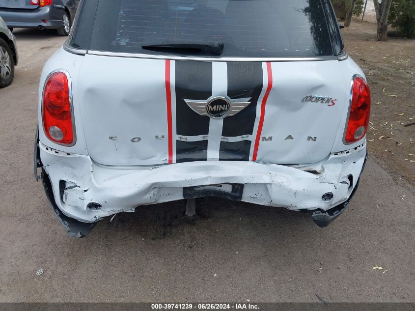 2014 Mini Cooper S Countryman VIN: WMWZC3C54EWP26064 Lot: 39741239