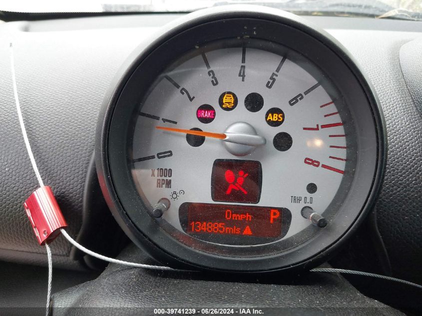 2014 Mini Cooper S Countryman VIN: WMWZC3C54EWP26064 Lot: 39741239