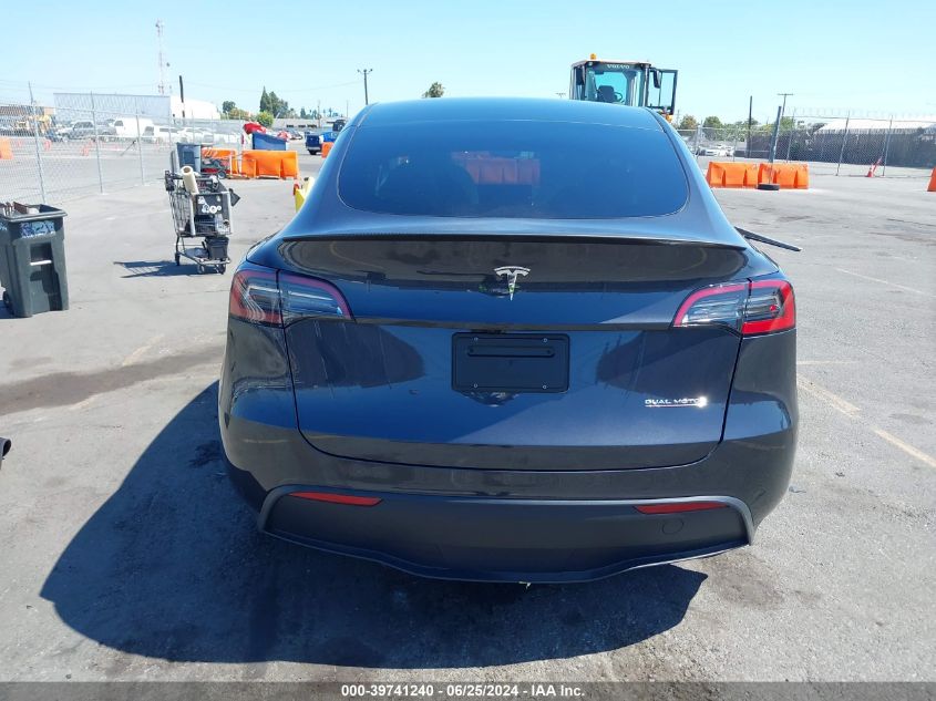 2024 Tesla Model Y Performance Dual Motor All-Wheel Drive VIN: 7SAYGDEF8RF049936 Lot: 39741240