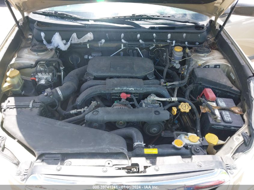 2010 Subaru Outback 2.5I VIN: 4S4BRBAC3A3350110 Lot: 39741241