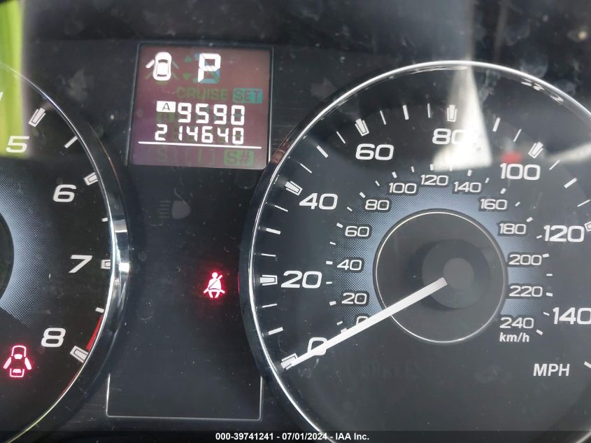 2010 Subaru Outback 2.5I VIN: 4S4BRBAC3A3350110 Lot: 39741241