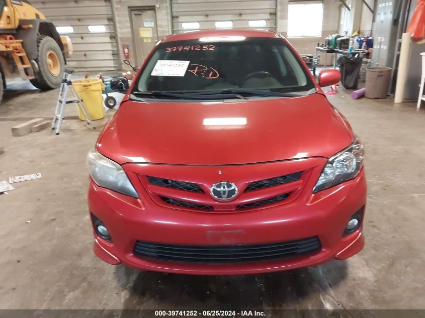 2012 Toyota Corolla S VIN: 2T1BU4EE0CC755099 Lot: 39741252