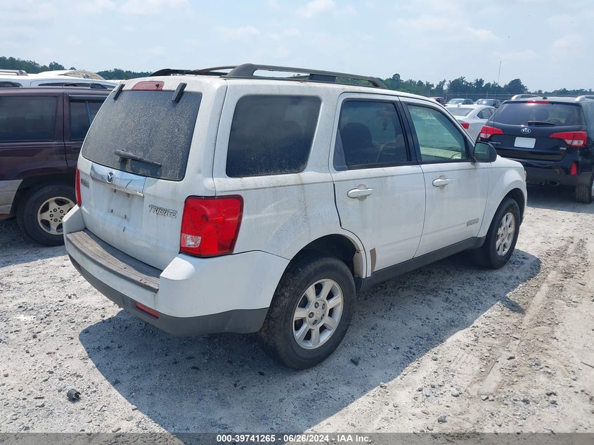2008 Mazda Tribute I Touring VIN: 4F2CZ02ZX8KM11744 Lot: 39741265